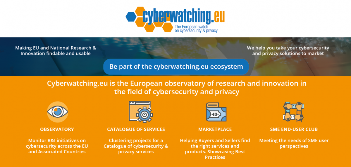Cyberwatching.eu Flyer - May 2017
